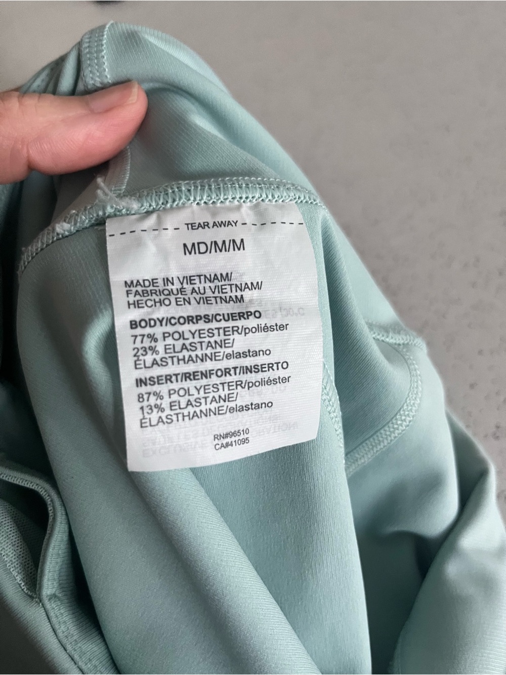 Under Armour Mint Green Women’s' Performance Leggings Medium NWOT - Picture 9 of 9